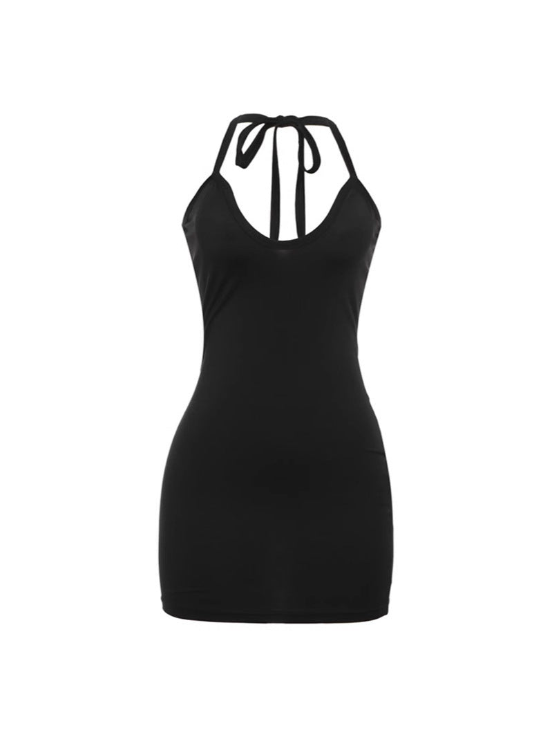 Sleeveless V-Neck Bodycon Dress